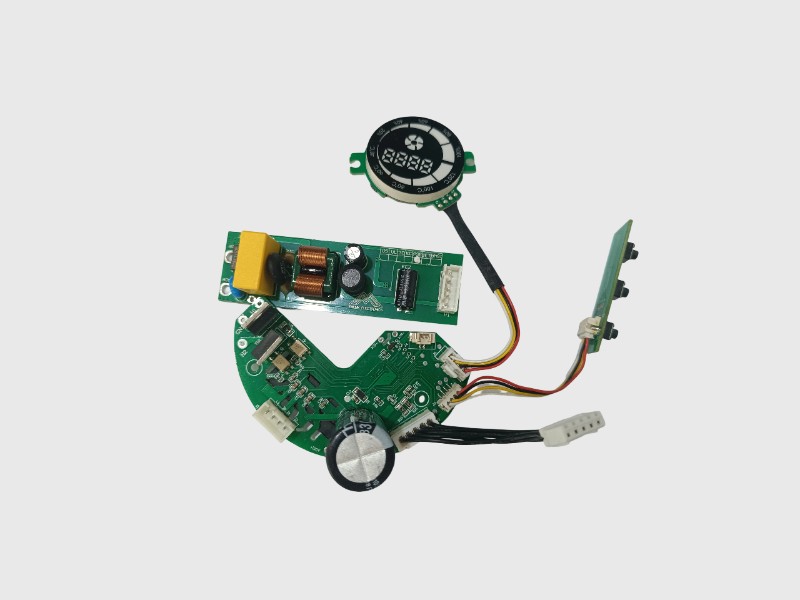 Wind duct control board