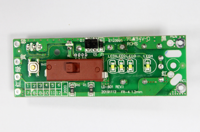 Hair dryer control board